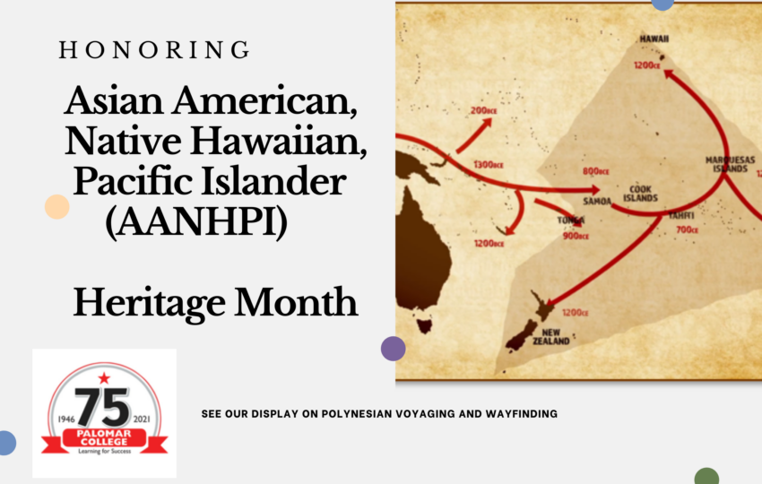Graphic celebrating AANHPI Month 2022