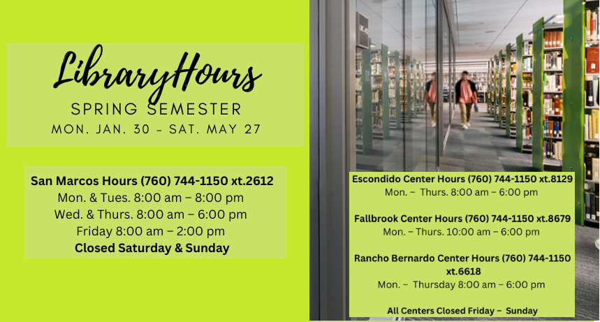2023 Library Hours