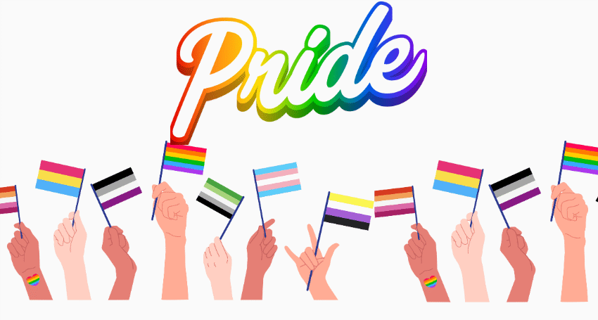 Pride Month 2025 Celebration graphic