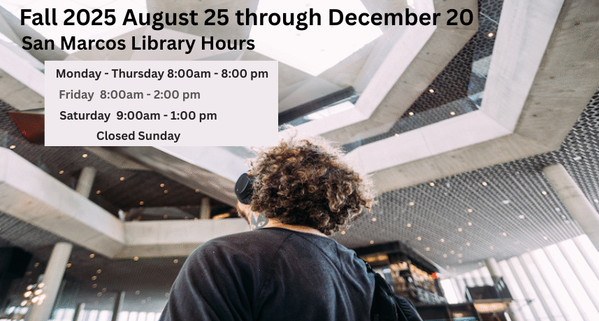 San Marcos Library Hours
