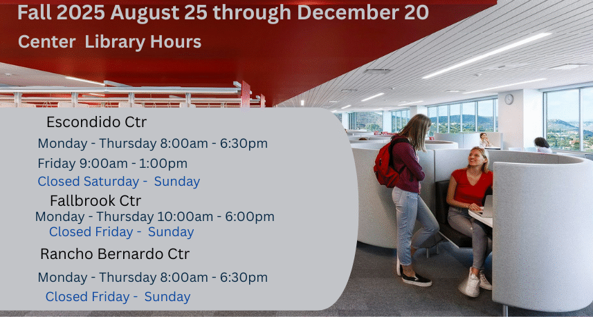 Center Library Hours