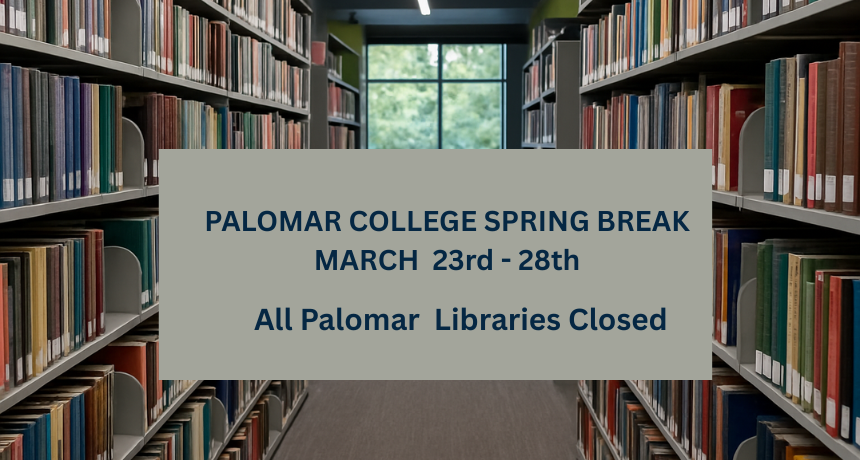 Library Closed Spring Break