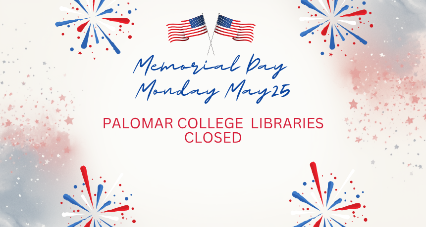 Library Memorial Day Closures 2026