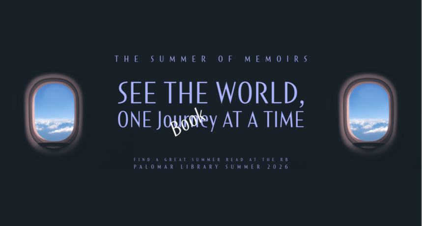 Books on display at the Rancho Bernardo Center Library, June2026