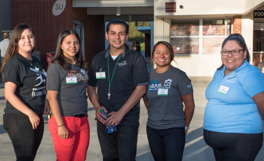 Group of Volunteers at event