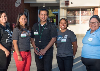 Group of Volunteers at event