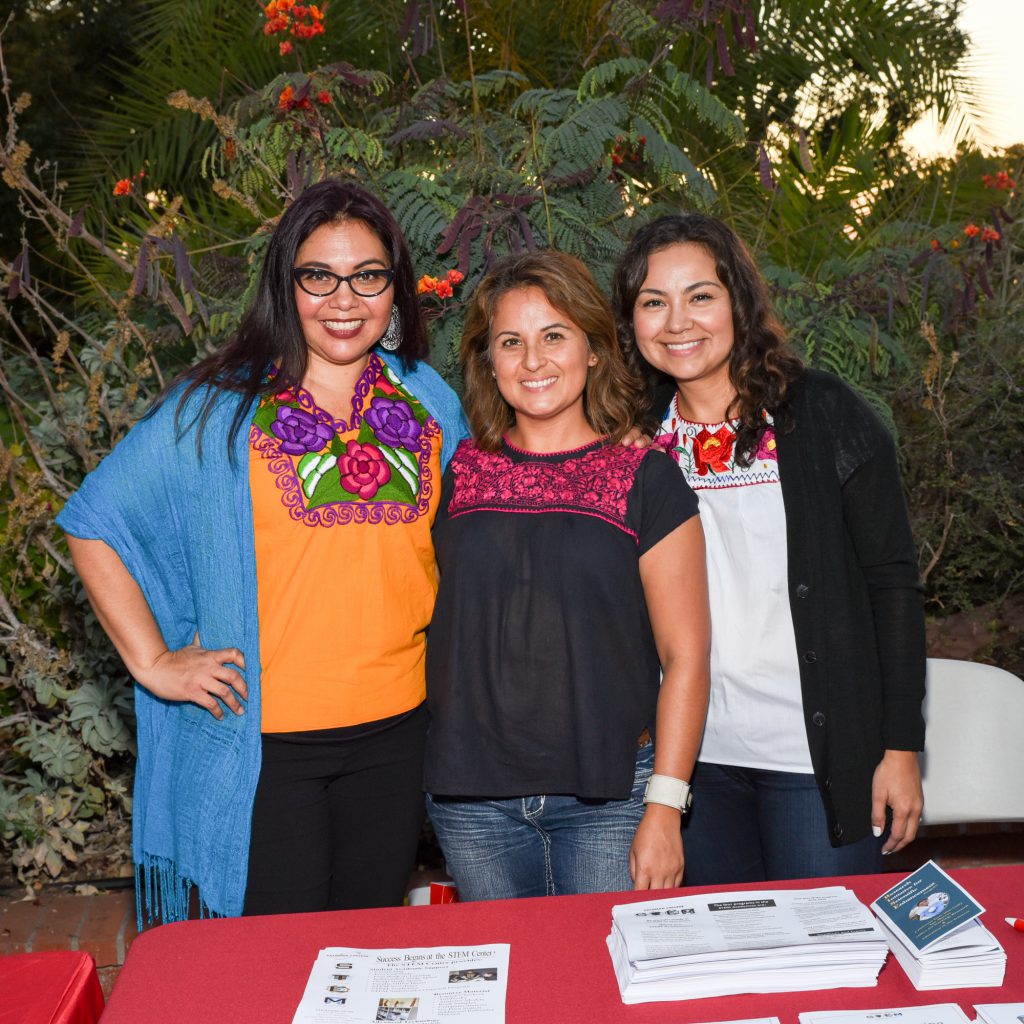 Guests attending the Tarde de Familia event