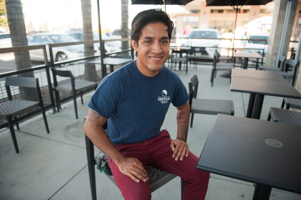 Palomar College alumnus Yuri Rodea