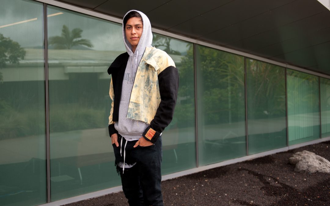 Fashion Design graduate blends high end, street wear