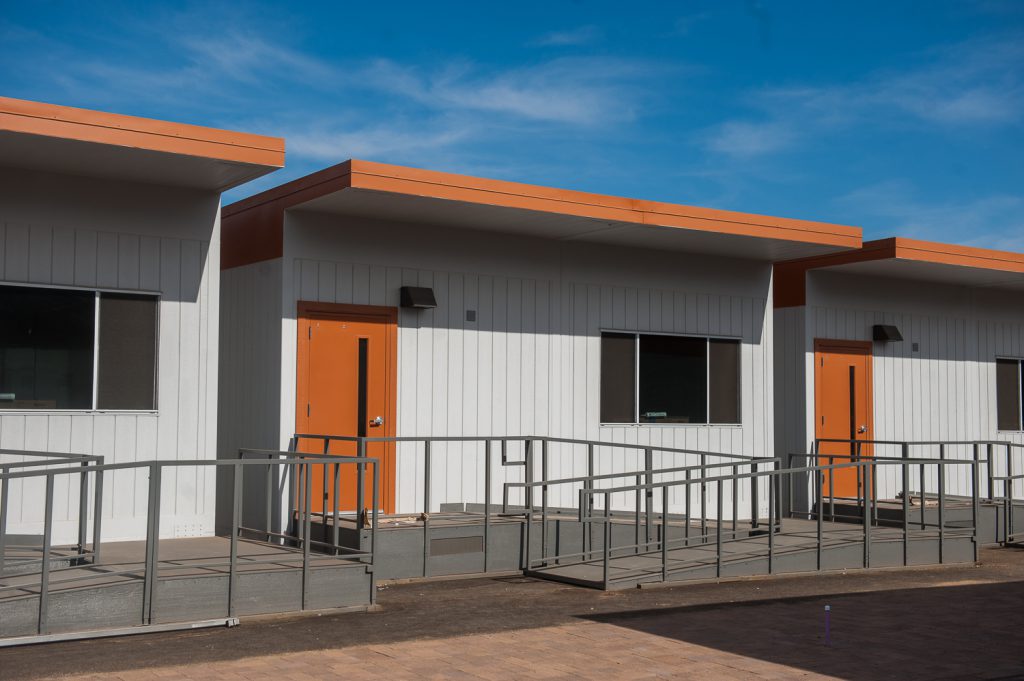 Exterior view of the Fallbrook Education Center building