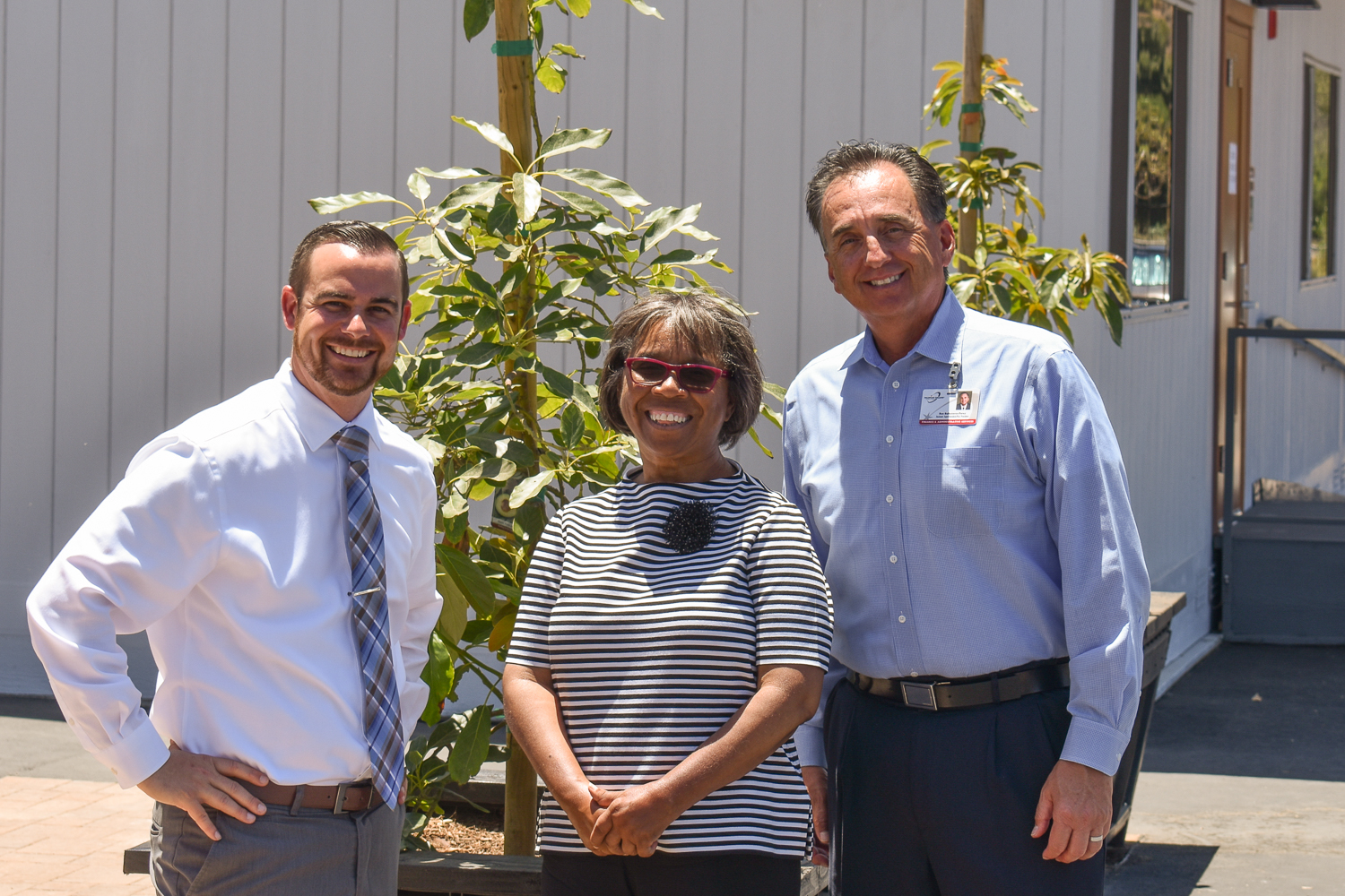 Palomar leadership at Fallbrook Campus