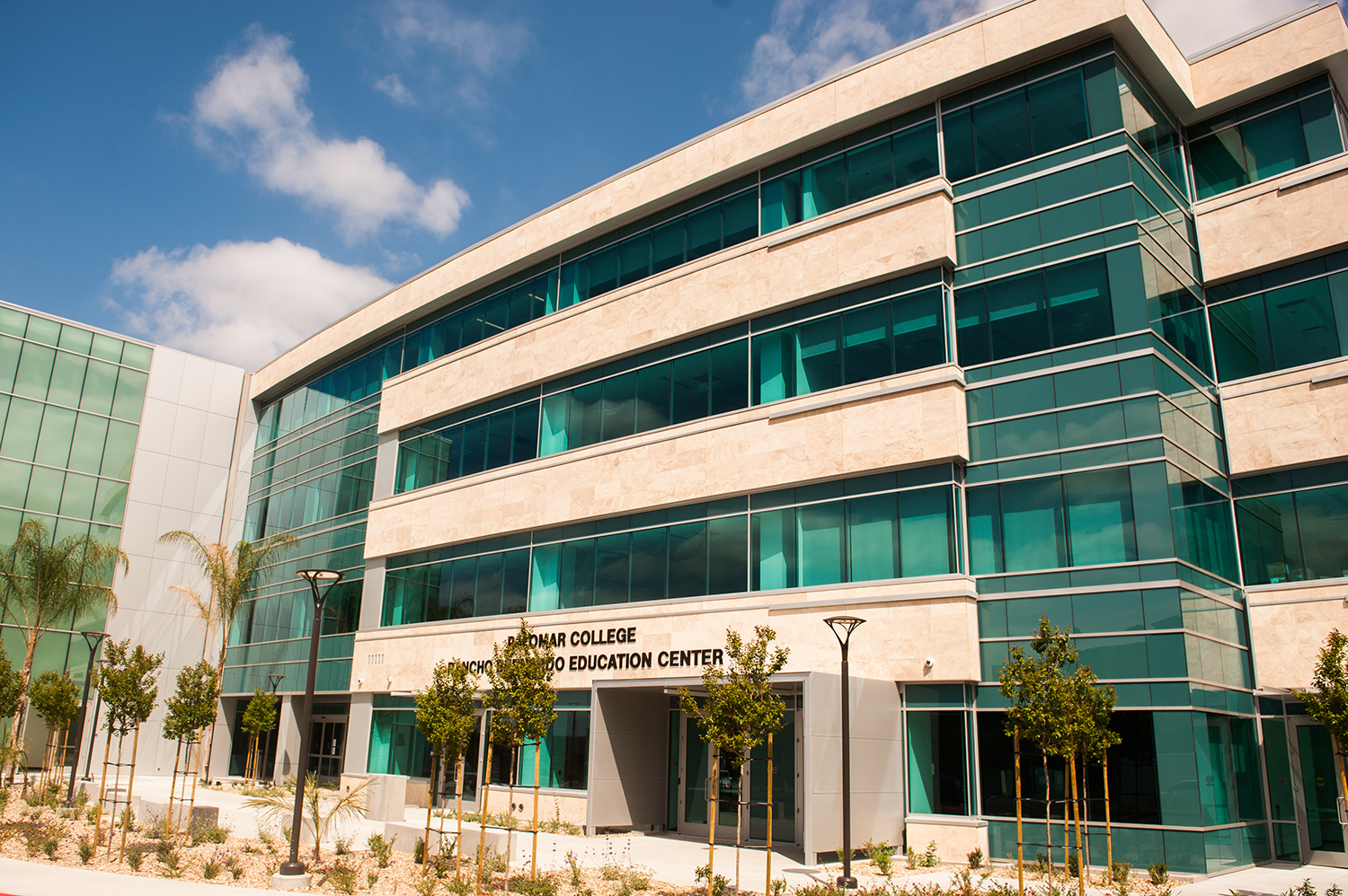 Exterior view of the Rancho Bernardo Education Center building