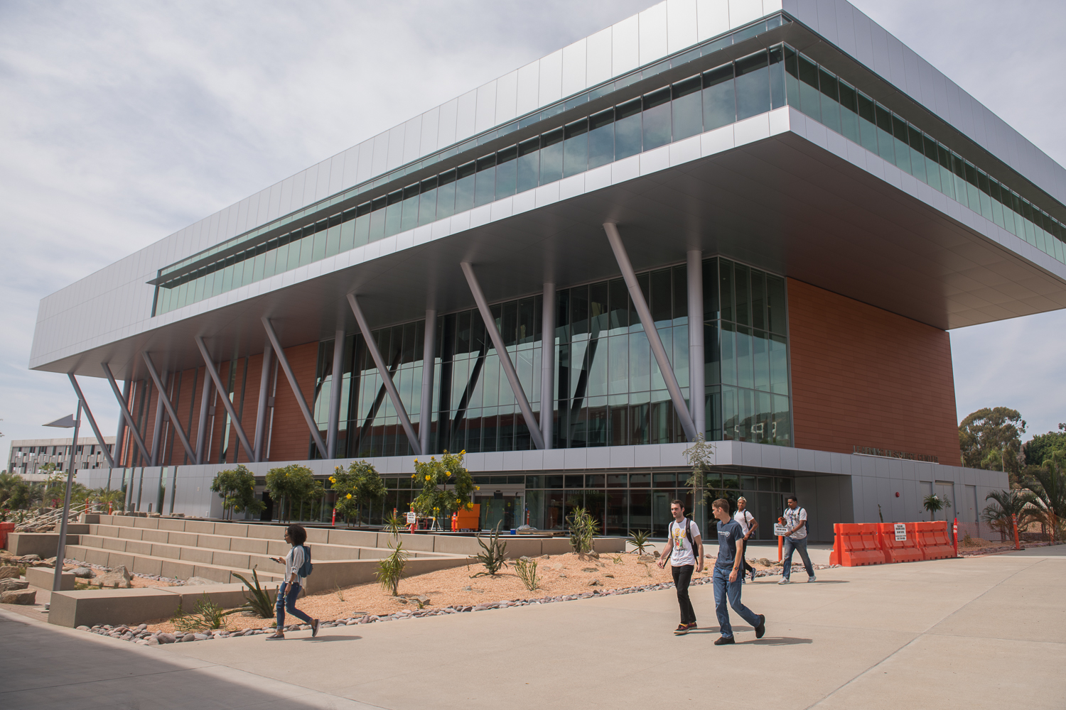Exterior view of the Learning Resource Center building