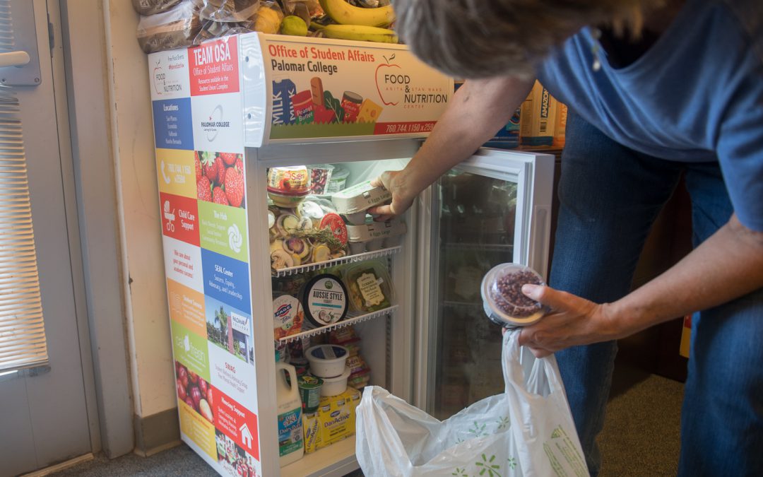 Mini refrigerators deployed across campus with snacks, water for students