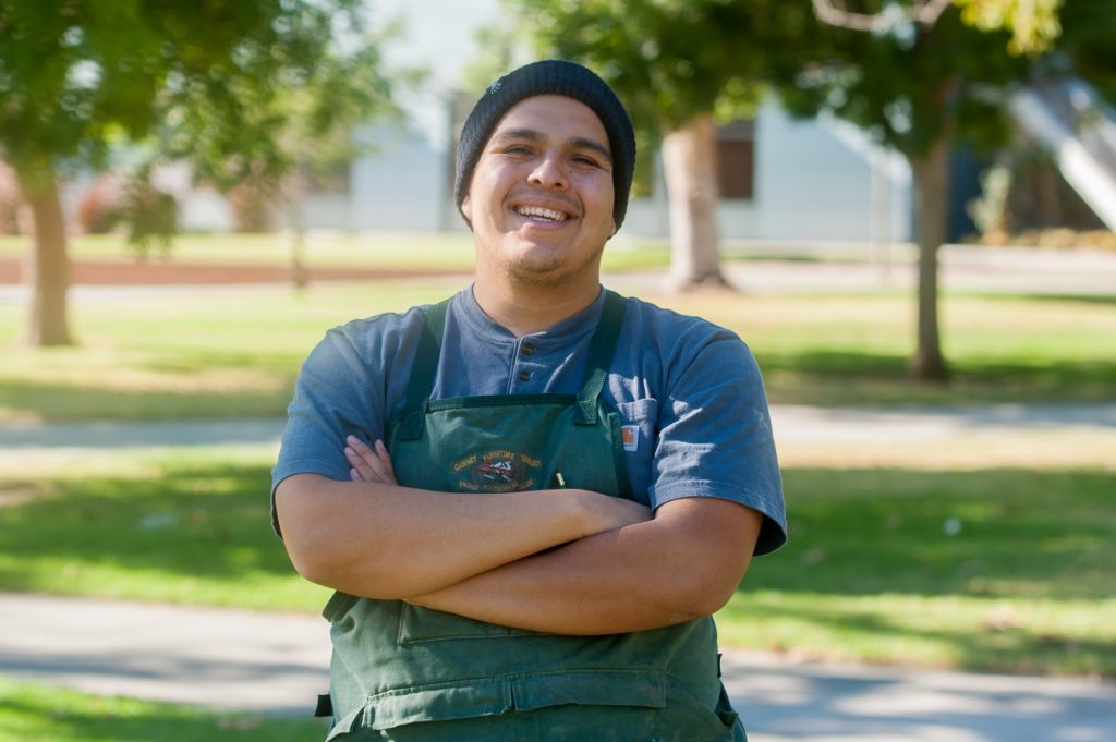 Palomar student Misael Venancio