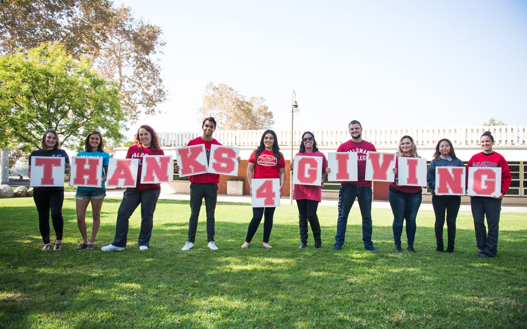 Palomar Gives Back: Charitable Events in Store for November
