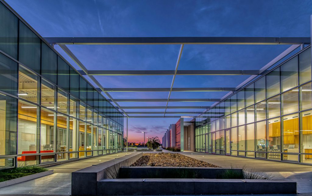 View from the Palomar College Maintenance & Operations Buildings