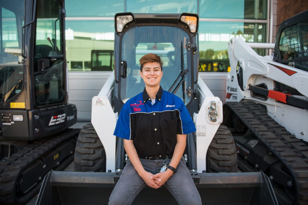 Palomar student Ingrid Putman