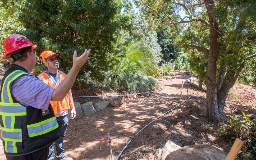 Arboretum upgrades include better trails, groundwater well