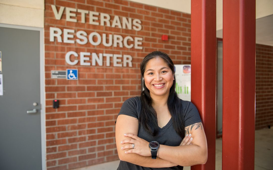 USMC vet, mother of two recalls hard-earned success at Palomar