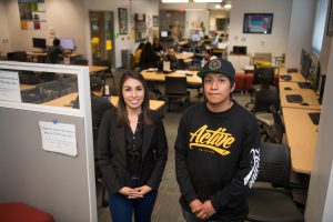 Two Palomar STEM students