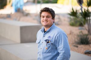 Palomar student Davin Wilson