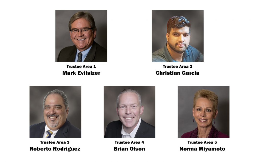 Three New Members Sworn Into Palomar’s Governing Board