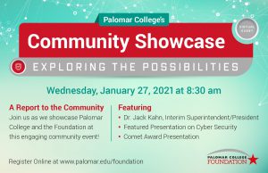 Palomar College's Community Showcase. Exploring the possibilities