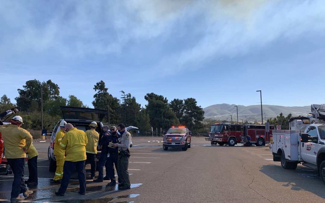 Brush Fire in Palomar College Preserve Held to 11 Acres