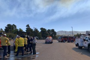 Fire technology program training in session