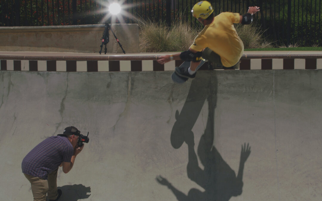 Former Palomar College student and skate photographer Grant Brittain