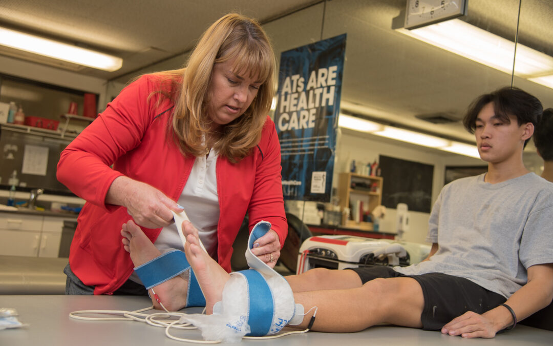 Palomar’s Head Athletic Trainer Named Top in the State
