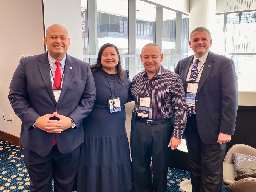 Image of Dr. Rivera Lacey joining the National Community College Hispanic Council Board