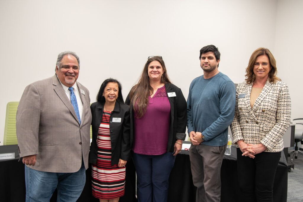 Three new trustees take the oath of office for Palomar's governing board.
