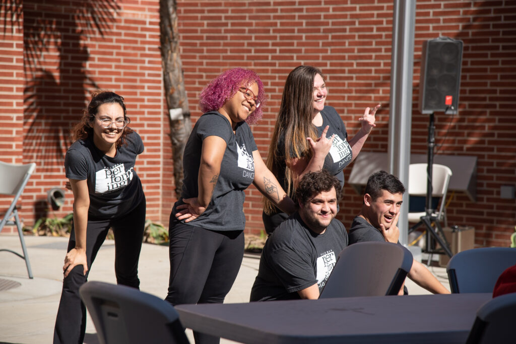 Palomar Students participating in activities at the Social Justice Festival