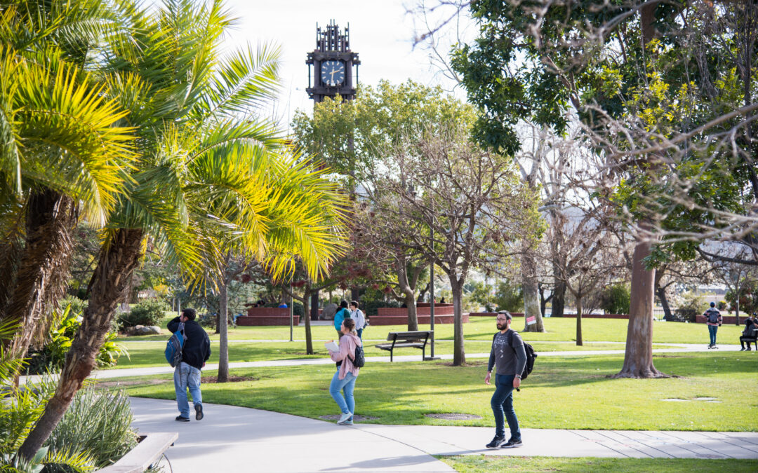 Image of Palomar students at Campus