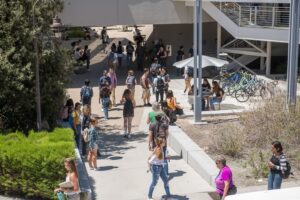 Palomar Students on campus