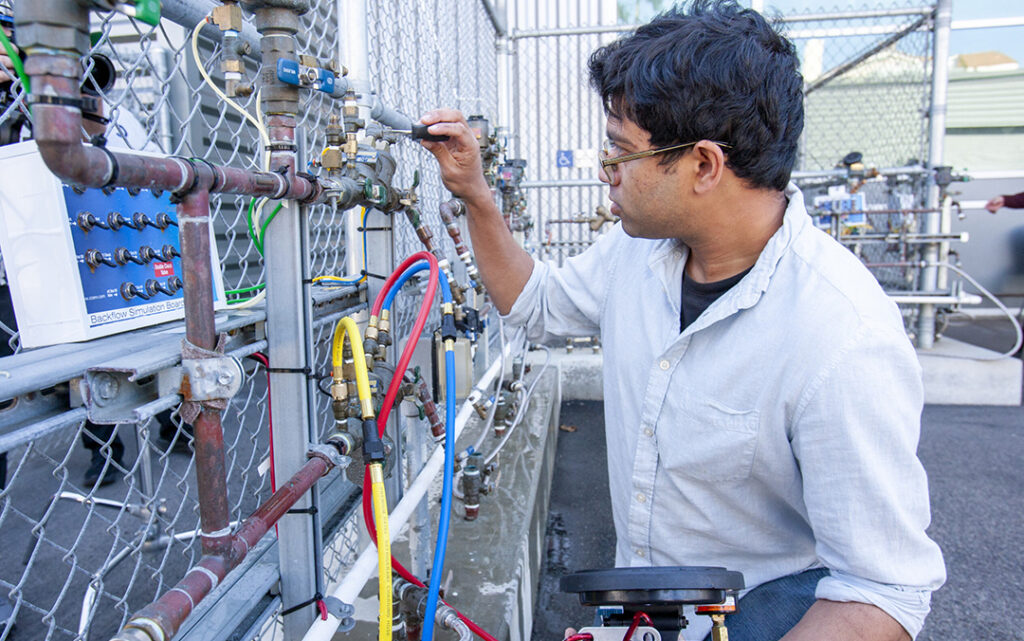 Palomar College student Majoring in Water Technology