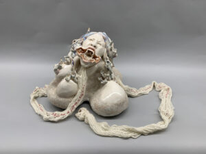 Sample of Jerrie Fabrigas ceramic artwork