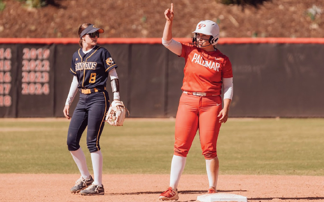 Palomar College Softball Player Breanna Lutz