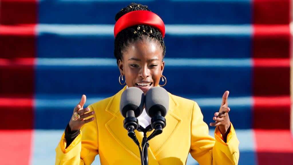 National Youth Poet Laureate Amanda Gorman at Presidential Inauguration