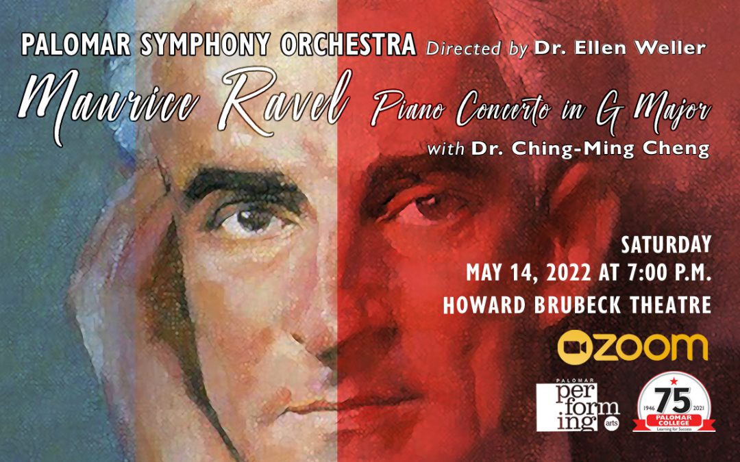 Maurice Ravel Piano Concerto in G Major with Dr. Ching-Ming Cheng – PALOMAR SYMPHONY ORCHESTRA