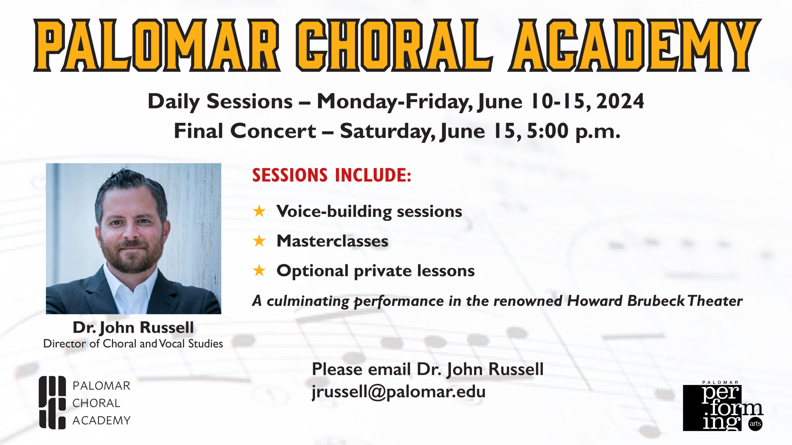 Choral Academy Artwork