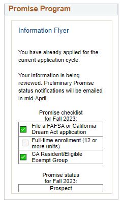 image of prospect status
