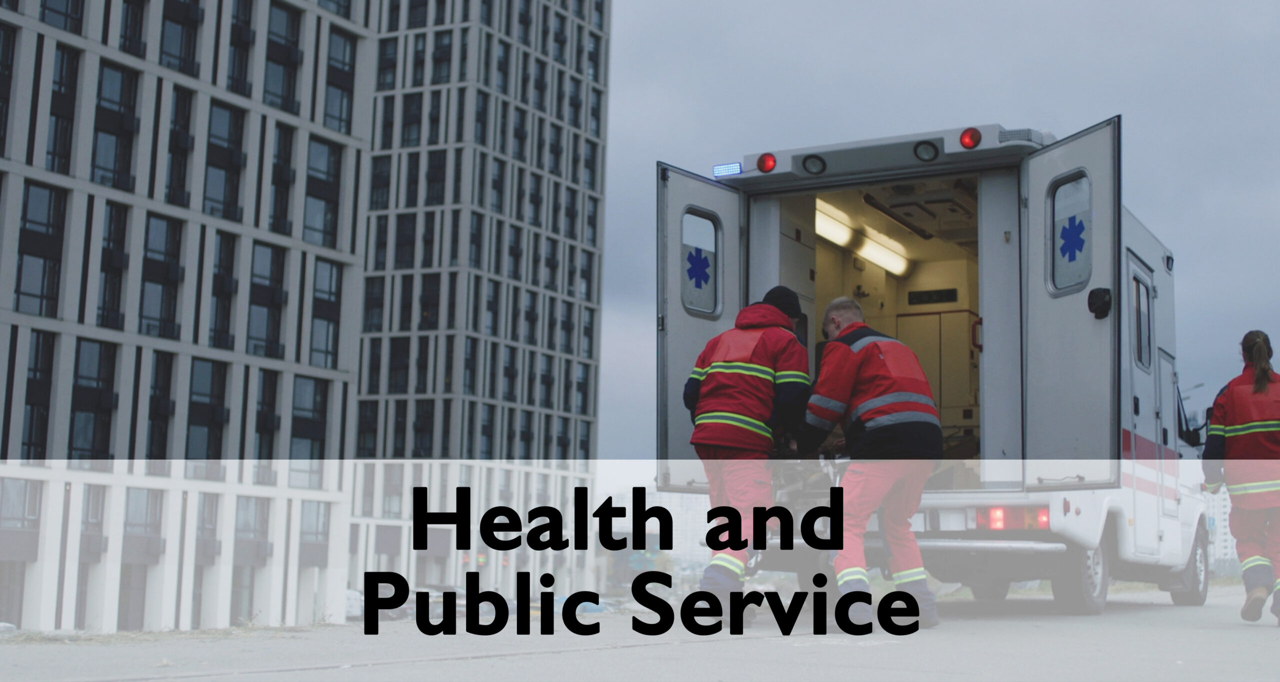 Click image to get to the Health and Public Services pathway web page.