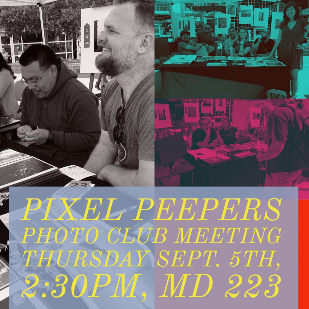 MEETING SEPT 5, Photo Club