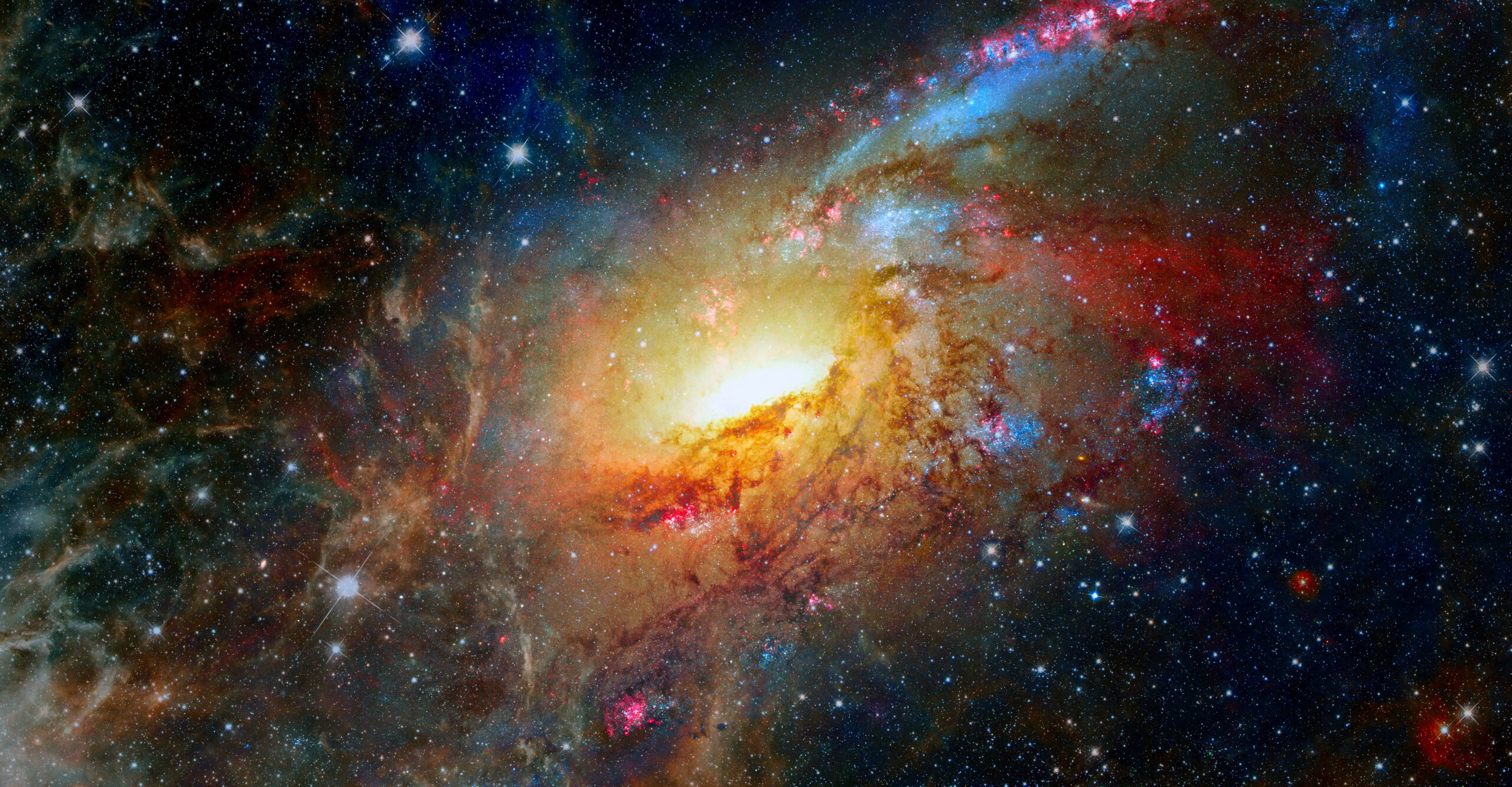 Supernova explosion. Elements of this image furnished by NASA.