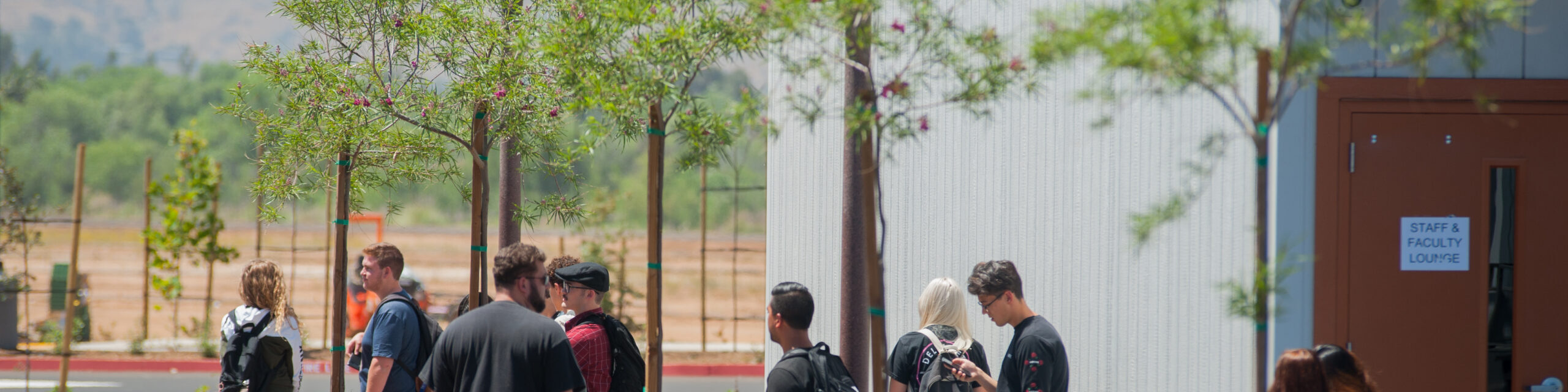 Decorative photo of students in the Fallbrook Education Center