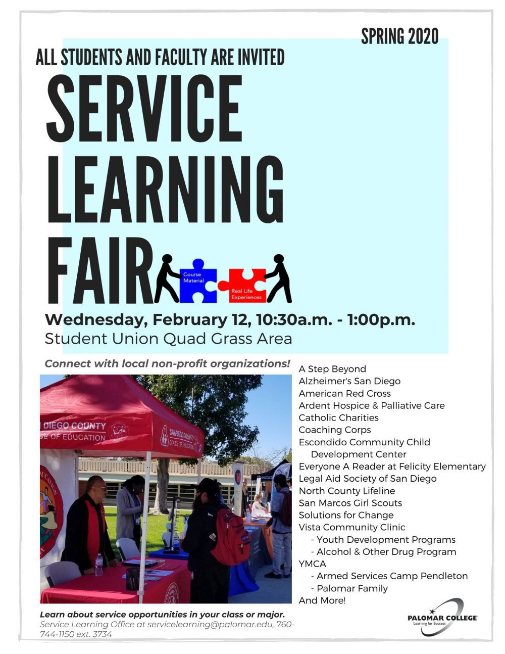 Service Learning Fair Flyer