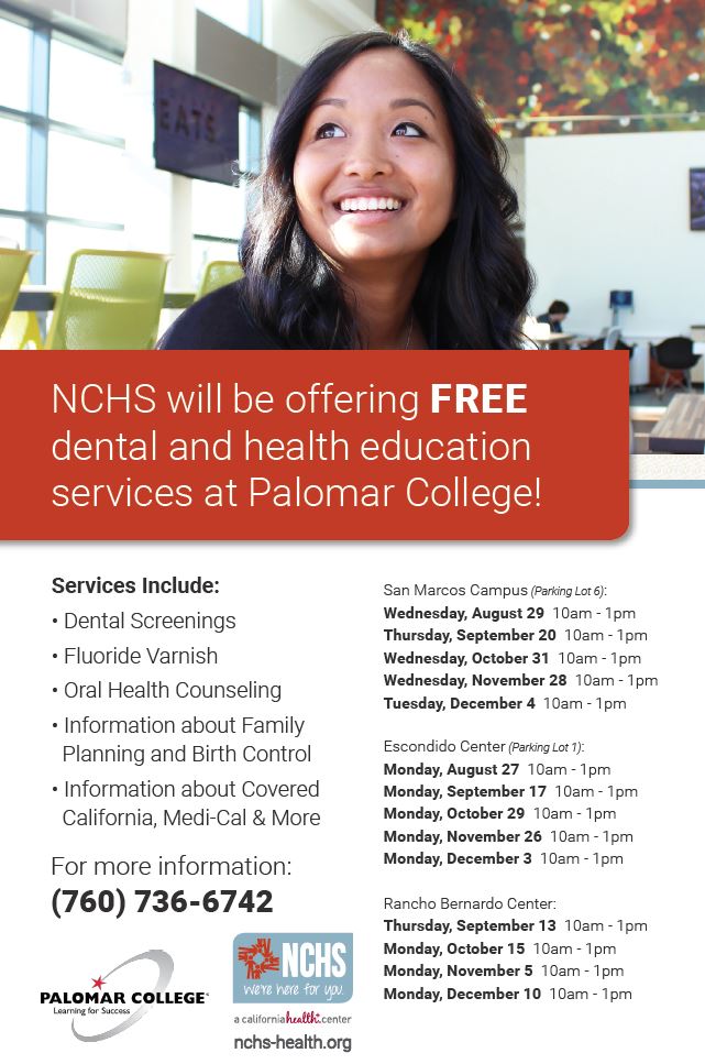 NCHS Dental Van flyer